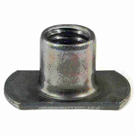 Midwest Fastener Tab Weld Nut, 3/8"-16, Steel, 7/16" Lg, 8 PK 931387
